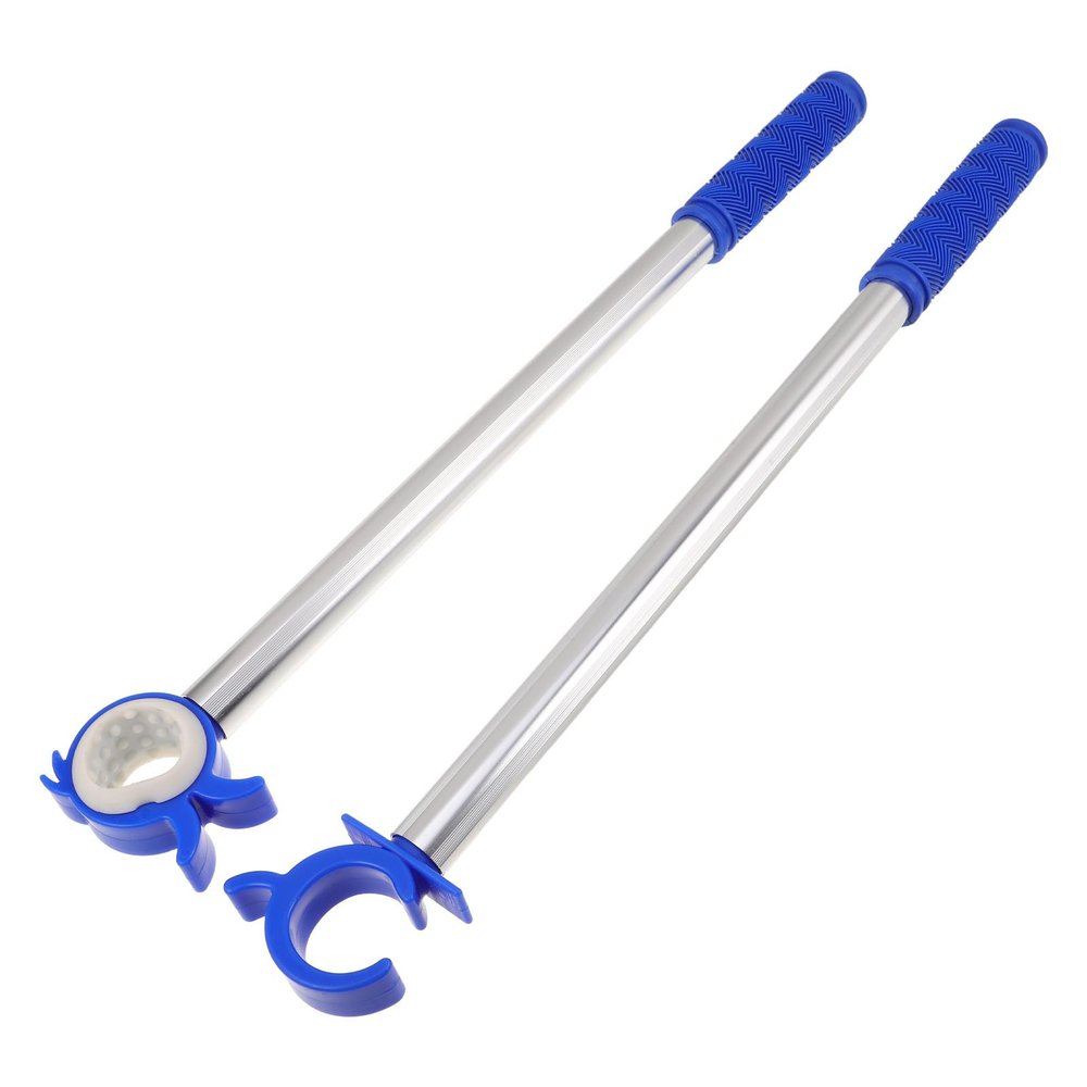 Healifty Window Opening Pole: 2pcs Telescopic Pole Opener Hook for Skylights Awning Windows - Easy Operation for Indoor Outdoor Use