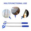 Healifty Window Opening Pole: 2pcs Telescopic Pole Opener Hook for Skylights Awning Windows - Easy Operation for Indoor Outdoor Use view 2