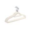 10/20pcs Flocking Clothes Drying Rack Support(White,20pcs) view 1