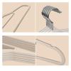 10/20pcs Flocking Clothes Drying Rack Support(White,20pcs) view 3