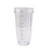 A67Z 24Oz Cups With To-Go Lids, Compatible For Nutri Ninja IQ BN801 SS101 BL480-30 BL641 BL642-30 Blender view 1