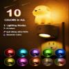 L LOHAS LED Plug in Night Light for Kids, 3D Cute Puppy Night Lights with Dusk to Dawn Sensor, RGB+Soft White 3000K Dog Night Light, Birthday Gift Nightlight for Kids, Room Decor view 2