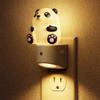 L LOHAS LED Night Light for Kids, 3D Panda Night Light Plug in, Dusk to Dawn Nursery Night Lights, RGB+Soft White 3000K, 3 Lighting Modes, Room Decor, Children view 1