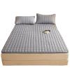 Breathable Mattress Cover, Quilted Waterproof Mattress Protector with Elastic Bands for 8-15 Inch Mattress, Noiseless Design for Quiet Sleep(Dark Gray,180 * 200cm) view 3