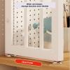Desktop Shelf Organizer Adjustable Bookcase,Nizer for Office Supplies and Accessories Storage 2 Tier for Computer Desk Display(D,100CM/39.3IN) view 3