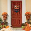 Nightmare Pumpkin Happy Halloween Bat hanging banner with telescopic rod party banner hanging decorations for Indoor,Outdoor Party view 4