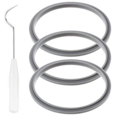 3 Pack Blender Gasket Replacement Parts, Rubber O-Ring Sealing Gaskets Compatible for Nutribullet Blender 900W & 600W Series