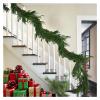 2Pcs 6FT Artificial Pine Christmas Garland, Faux Greenery for Mantel, Table, Wall, and Home Party Decor view 4