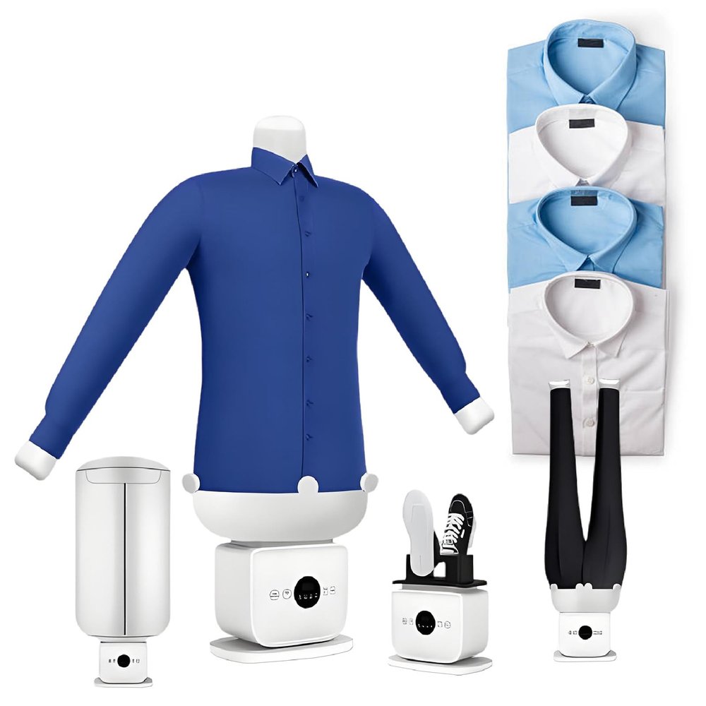 Automatic Steam Iron, Touched Ironing Machine, Automatic Ironing Machine, Quick Ironed Dry, Time & Temperature Adjustable