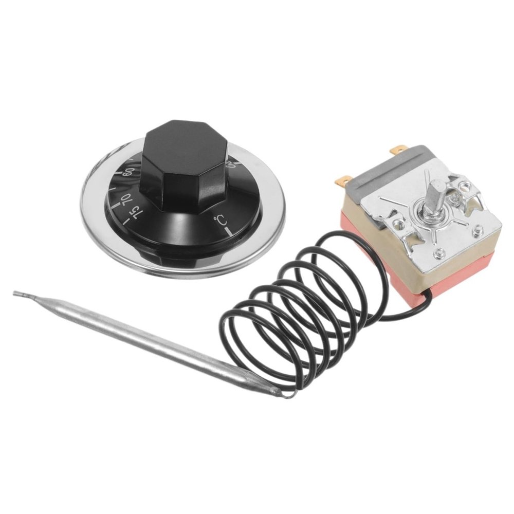 1pc Mechanical Thermostat Temperature Controller 16a High Current Adjustable Oven Gas Fryer Stove Thermostat Precise Temperature