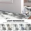 20" x 59" Modern Washable Laundry Room Runner Rug Abstract Hallway Kitchen Abstract Mat with Non-Slip Soft Low Pile Organization Decor Carpet for Bedroom (Grey, 1'8" x 4'11" (Rectangular)) view 4