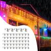 Christmas Light Gutter Clips,Christmas Metal Hooks - Seasonal Rope Gutter Hooks | for Lantern LED Strips Banner Sign Party Holiday Camping Halloween Events Wedding Shingle Roof view 2