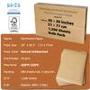 20x30 Inch - 1200 Bulk Sheets Commercial Parchment Paper, Unbleached Heavy-Duty, Extra Large, Food Grade for Baking Trays, Pizza Stones, Bakery & Catering Supplies (Brown 20"30.3"(5177cm) 1200s) view 2