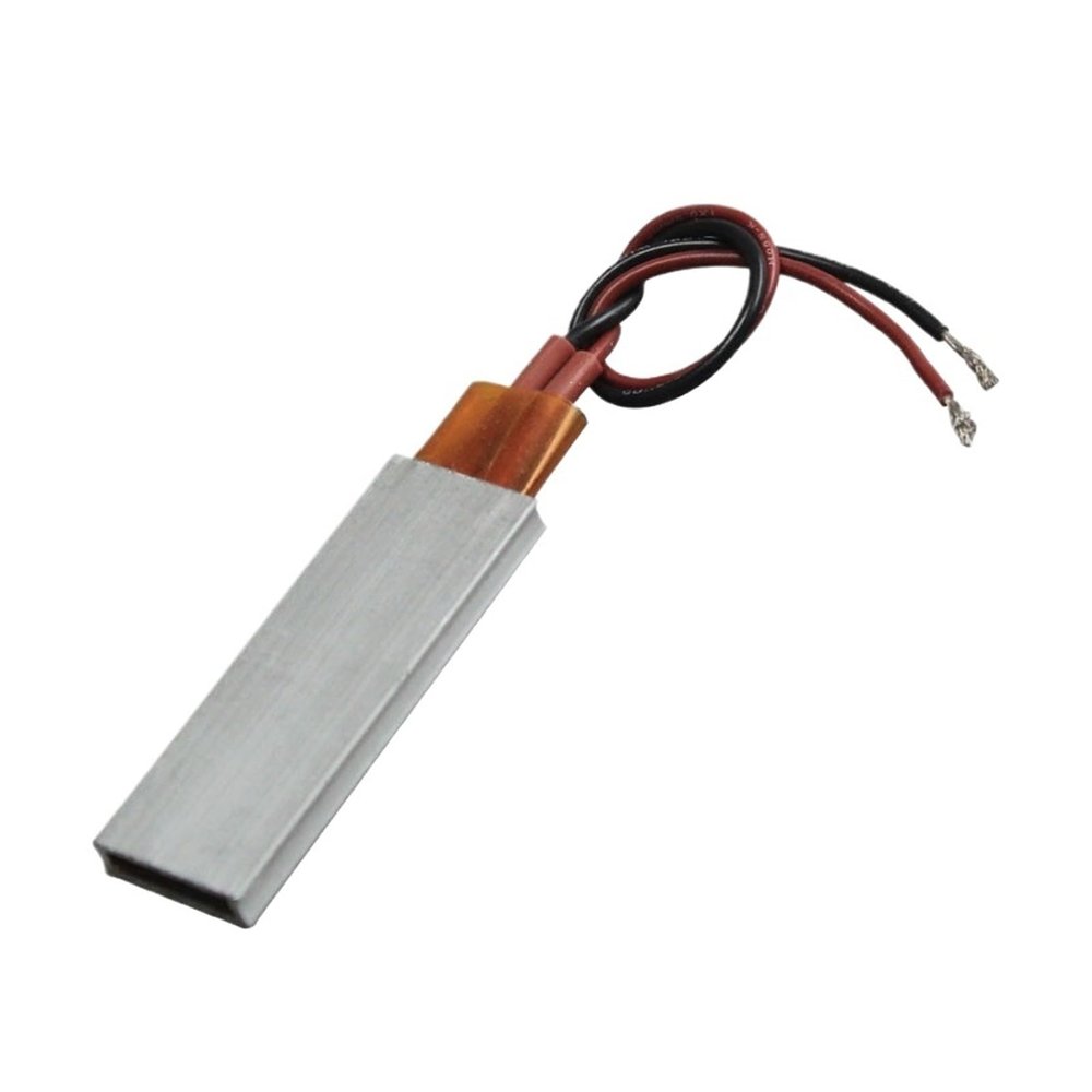 1pc 220V constant temperature PTC heater with Aluminium Shell 60 * 21mm 60C 80C 100C 120C 150C 170C 200C 230C 270C 25W 35W-160W(220V 60C 25W)