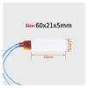 1pc 220V constant temperature PTC heater with Aluminium Shell 60 * 21mm 60C 80C 100C 120C 150C 170C 200C 230C 270C 25W 35W-160W(220V 60C 25W) view 2