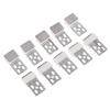 KaiYeA Couch Spring Clips 100Pcs Iron Sofa Spring Fixing Clips Car Seat Buckle Home Furniture Hasps Hardware Accessories for Chair Couch Sofa Replacement Parts view 2