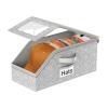 Hat Storage Box - A Stackable Storage case with a Clear Window, Capable of Holding up to 24 Baseball caps or Other Hats. view 2