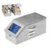 Hat Storage Box - A Stackable Storage case with a Clear Window, Capable of Holding up to 24 Baseball caps or Other Hats. view 4
