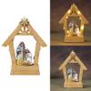 Christmas Manger Scene Decorative Figurine for Holidays Tabletop Home Ornament view 2