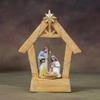 Christmas Manger Scene Decorative Figurine for Holidays Tabletop Home Ornament view 4