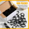 Kittmip 180 Pcs Light Clips Compatible with Govee H706 H806 Pro Light view 3