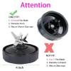 6-fin Mixer Replacement Parts Female Fins Bladecompatible With NinjaAuto IQ BL450 Mixer view 2