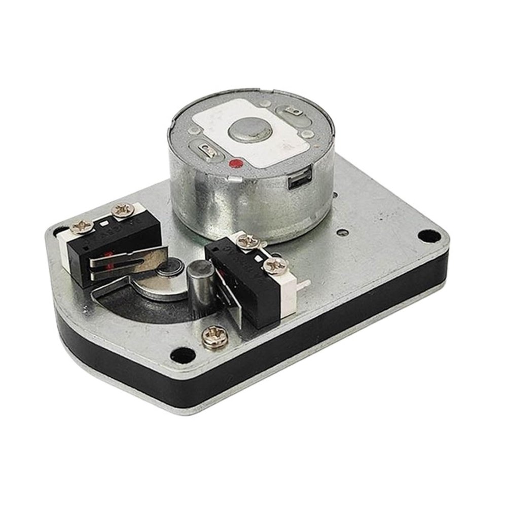 AMZLMPKNTW Miniature Motor Brushed Dc Geared Valve Actuator Reduce Speed for Flow Meter Water DC3.6/5/12/24V Joyful(DC24V)