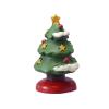 Retro Artificial Resin Christmas Tree, Miniature Desktop Tree for Winter Crafts Ornaments New Year Decorations view 1