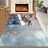 2x3 Kingfisher Rug - Snowy Kingfisher Doormat Outdoor Entrance, Nature Birds Laundry Room Carpet Non Slip Accent Throw Rugs for Bathroom Kitchen Sink Front Door view 2