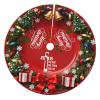 Christmas Tree Skirt Jesus The Way The Truth The Life John 14 6 Christmas Decorations Soft Red Green Christmas Decor Mat for Xmas Holiday Decorations 36" view 1