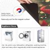 ALAZA Gnome Christmas Tree Ball Dishwasher Magnet Cover Sticker Decorative Refrigerator Magnet Panel Decal Cover for Home Kitchen Appliance Decor view 2