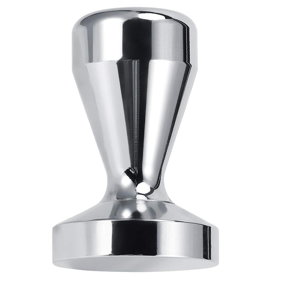 51mm Coffee Tamper, less Steel Coffee Bean Press Tool, Base with Handle, Tamfor Grounds