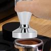 51mm Coffee Tamper, less Steel Coffee Bean Press Tool, Base with Handle, Tamfor Grounds view 4
