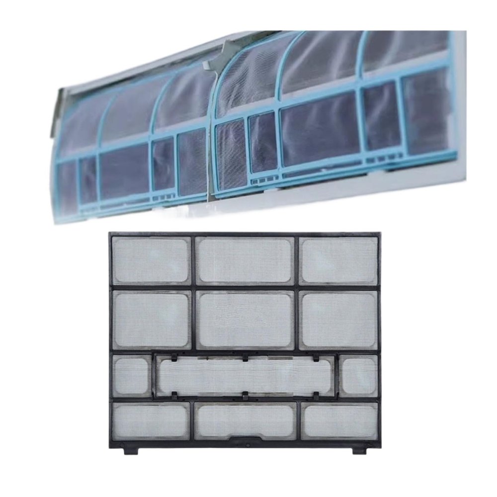 1PC Anti-Dust Air Condition Outlet Filter Air Conditioner Filter Accessories Indoor Unit Hanging Dust Screen Anti-Dust Home Tool(32X25.5cm)