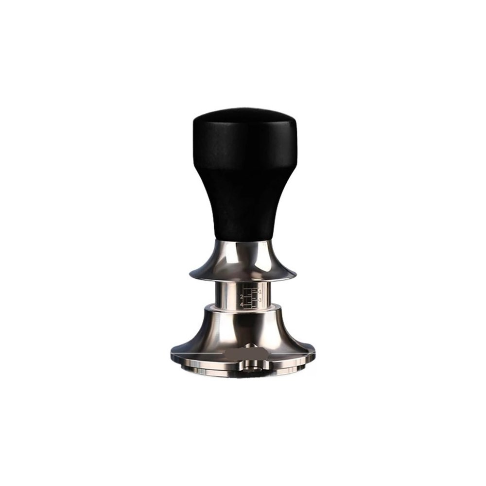 58MM/58.3MM Constant Pressure Coffee Tamper 30lb Espresso Tampers With Calibrated Spring Loaded(58MM Balck)
