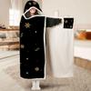 Hyturtle Personalized Hooded Blanket Christmas Animal Wearable Blanket (Christmas Capybara) view 4