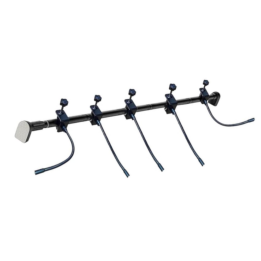 WTWU Christmas Wall Hanger 5 Adjustable Metal Hooks for Wreaths Lights Holiday Plant Displays Convivial Stretch Plant Clothes Rack