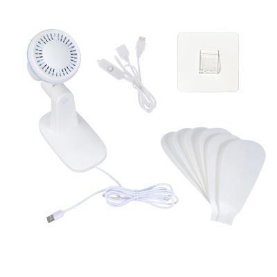 16.5Inch Quiet Wall Mounted Fan USB 5V Operating For Small Space And Workshops USB Corner Fan