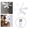 16.5Inch Quiet Wall Mounted Fan USB 5V Operating For Small Space And Workshops USB Corner Fan view 2