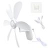 16.5Inch Quiet Wall Mounted Fan USB 5V Operating For Small Space And Workshops USB Corner Fan view 4