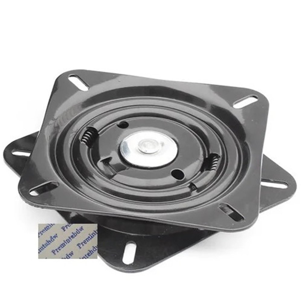 TYLPFH 6" 8" Heavy Ball Bearing Swivel Plate Chair Bar Stool Seat Base Replacement Automatic Self Return Spring(8 Inches)