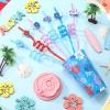 Yungyan 16 Sets Hawaii Hibiscus Cartoon Party Favor Goodie Cups with Straws view 3