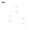 6 Side Brushes, Compatible For Black & Decker, BXRV500E, Vacuum Robot Accessories Spare Parts view 3