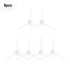 6 Side Brushes, Compatible For Black & Decker, BXRV500E, Vacuum Robot Accessories Spare Parts view 4