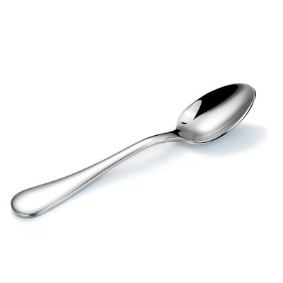 18/10 Stainless Steel Teaspoons,6.4" Tea Spoons,Set of 4,Heavy Duty Silverware,Mirror finish and Dishwasher Safe