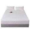 6 Side Full Wrap Protector, Mattress Cover, Quilted Breathable Topper & Fitted Sheet, Washable Dustproof Encasement(White,120 * 200+25cm) view 1