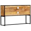 Gecheer TV Stand Living Room Furniture 120x30x75cm Reclaimed Wood Entertainment Center with Storage Cabinets, Modern Media TV Console Table Television Stand for Bedroom YJXZJ-248105US view 4