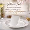100 Pcs Arch Place Cards, 3.2" x 4" Small Table, Table Setting, Tent Cards, Name Cards for Dinner, Party, Event, Catering view 2