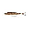 3pcs Fake Roasted Saury Fish Toys: Simulation Fried Fish Model Artificial BBQ Grill Realistic Food Props for Restaurant Windows Display view 4