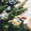 Suojim Ornament Caps 350 Pcs Gold & Silver Christmas Ball Caps with Removable Metal Hangers(Gold) view 3